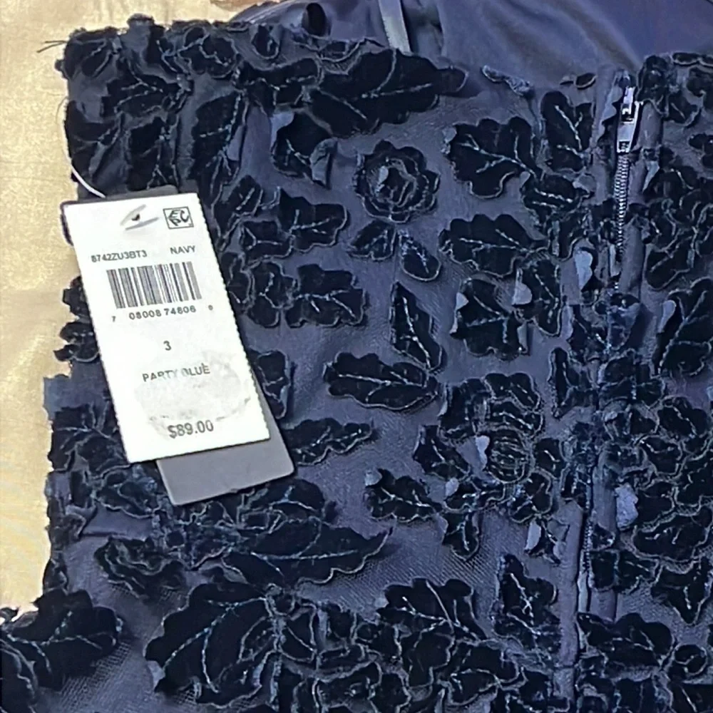 City Studio Black Junior Party Dress - New bleue Navy size 3